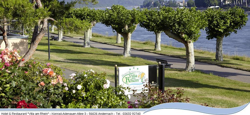 Hotel Villa Am Rhein Andernach Exterior photo